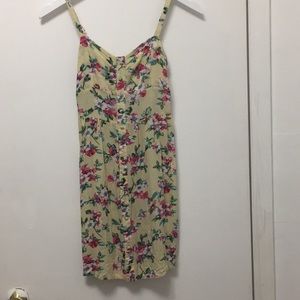Yellow Floral Sundress